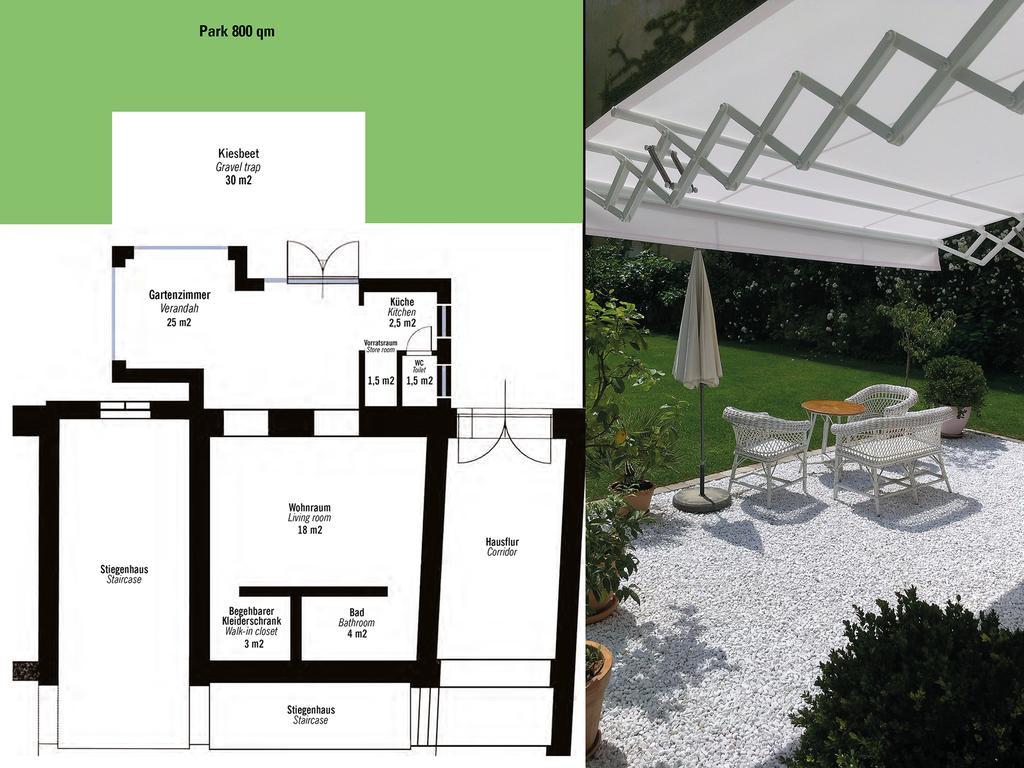 Garten Apartment Grunentorgasse Vienne Extérieur photo